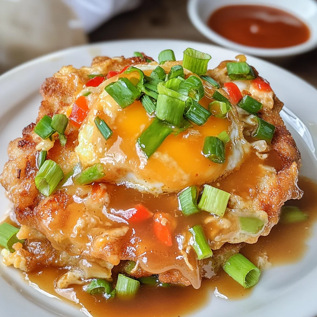 Keto Chicken Egg Foo Young