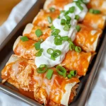 Keto Chicken Enchilada Roll Ups