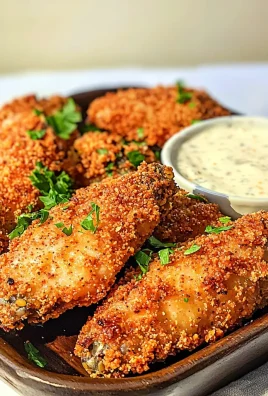 Keto Doritos Ranch Dipped Hot Wings