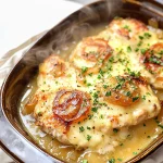 Keto French Onion Chicken Casserole