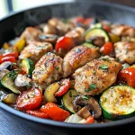 Keto Italian Chicken Skillet