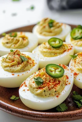 Keto Jalapeno Deviled Eggs