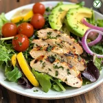 Keto Lemon Herb Chicken Salad