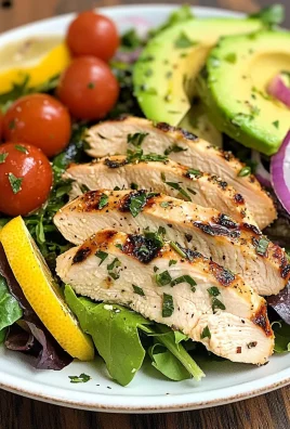 Keto Lemon Herb Chicken Salad