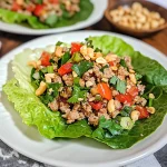 Keto Thai Ground Turkey Lettuce Wraps