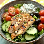 LOW CARB GREEK CHICKEN BOWL