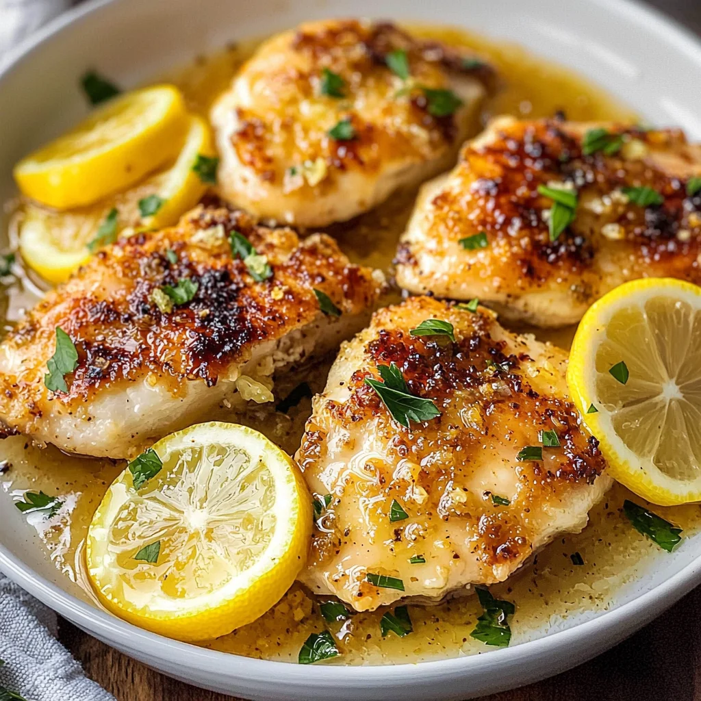 Lemon Chicken with BEST Lemon Butter Sauce