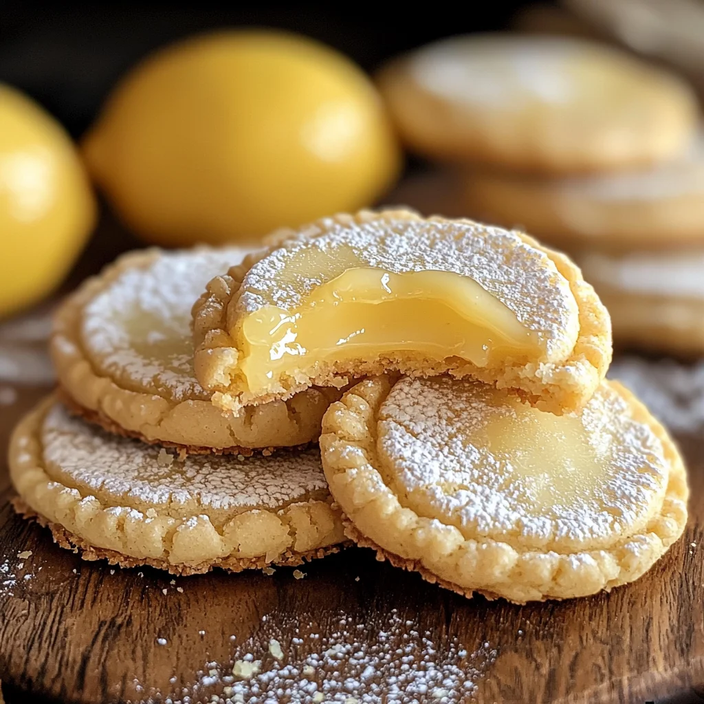 Lemon Curd Cookies