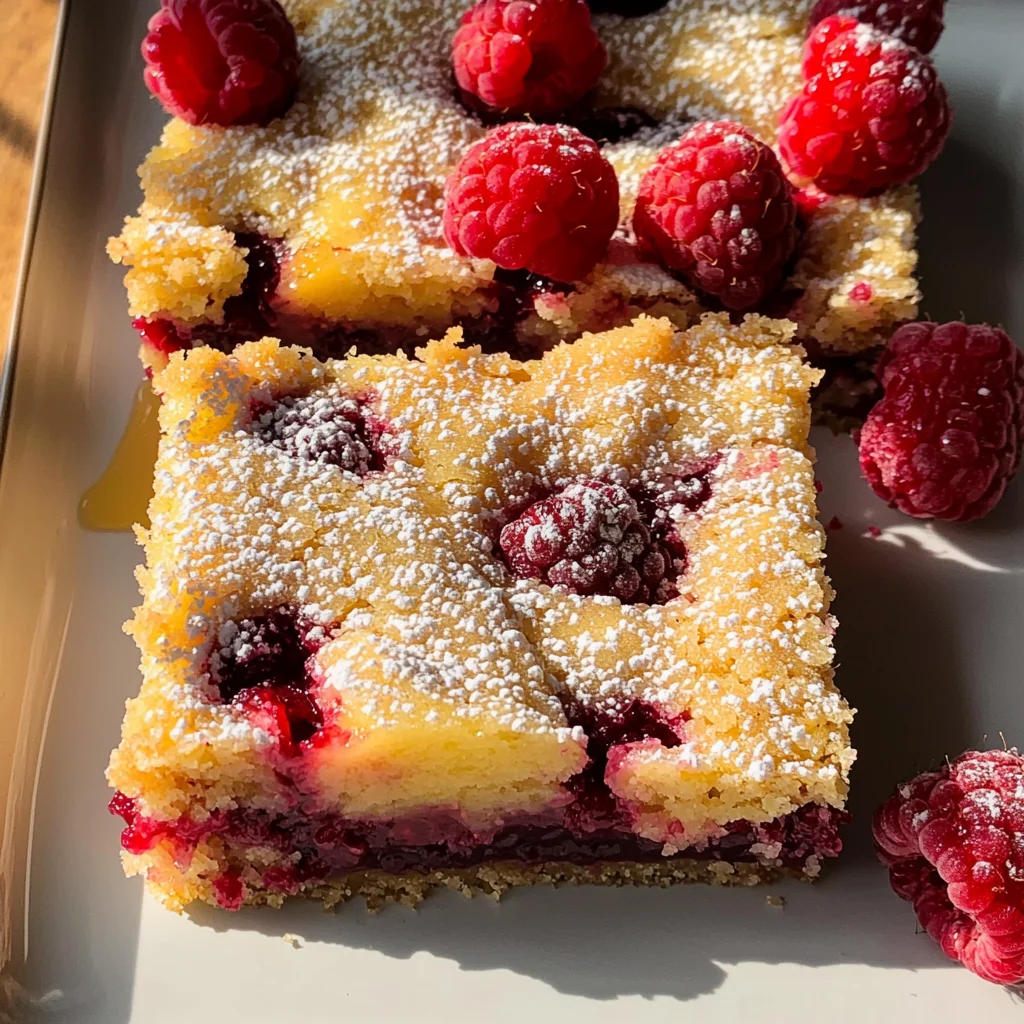Lemon Raspberry Bars