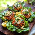 Lettuce wraps might be our all-time favorite weeknight summer dinner—minimal cooking, maximum flavor and freshness.Curried Salmon Sliders with Lemon Yogurt