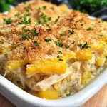 Low Carb Creamy Chicken and Summer Squash Casserole