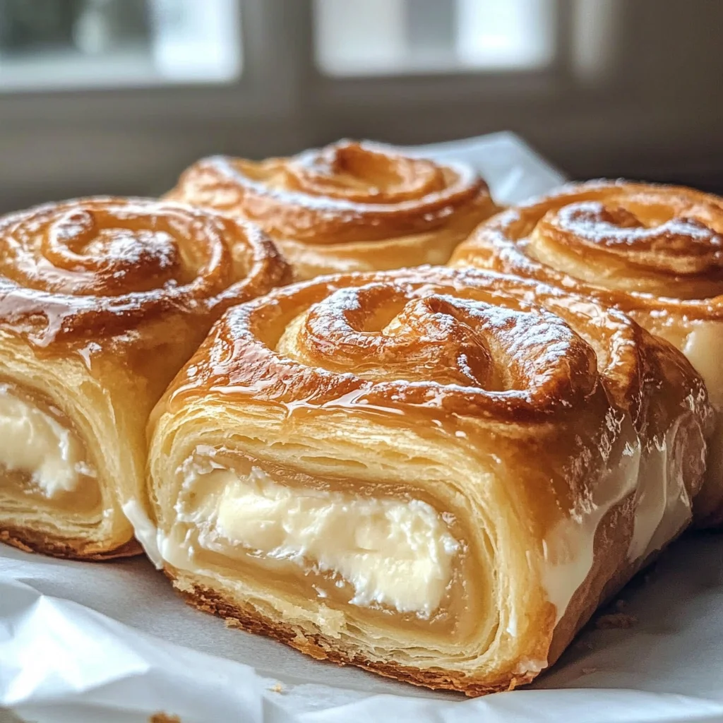 Quick Cream Cheese Danish Rolls