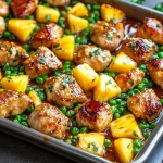 Sheet Pan Teriyaki Chicken and Pineapple (Easy One-Pan Meal)