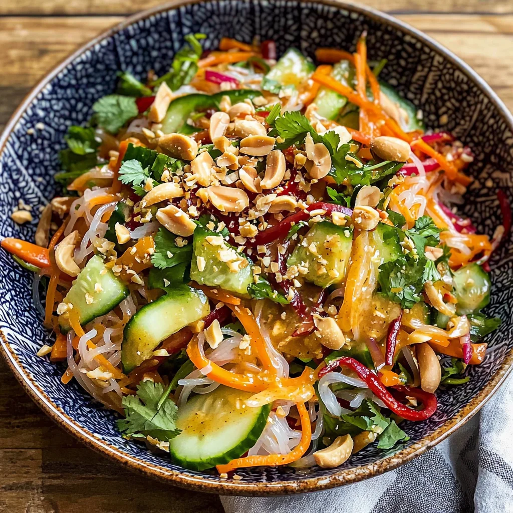Spring Roll Salad with Spicy Ginger Dressing: An Incredible Ultimate Recipe