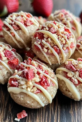 Strawberry Shortcake Energy Bites