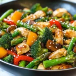 Super Easy and Healthy Teriyaki Chicken Stir Fry with Vegetables