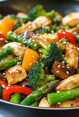 Super Easy and Healthy Teriyaki Chicken Stir Fry with Vegetables