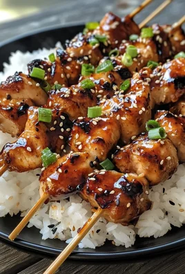 Teriyaki Chicken Skewers