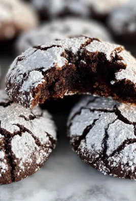 The BEST Chocolate Crinkle Cookies Dessert Recipe