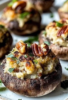The BEST Stuffed Mushrooms
