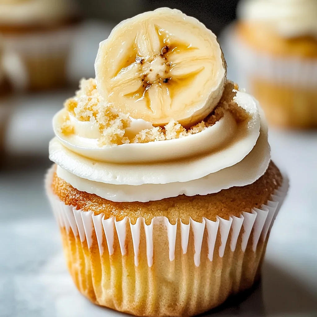 The Ultimate Banana Pudding Cupcakes