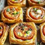 Tomato Tartlets with Puff Pastry