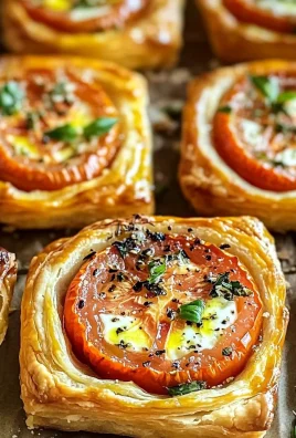 Tomato Tartlets with Puff Pastry