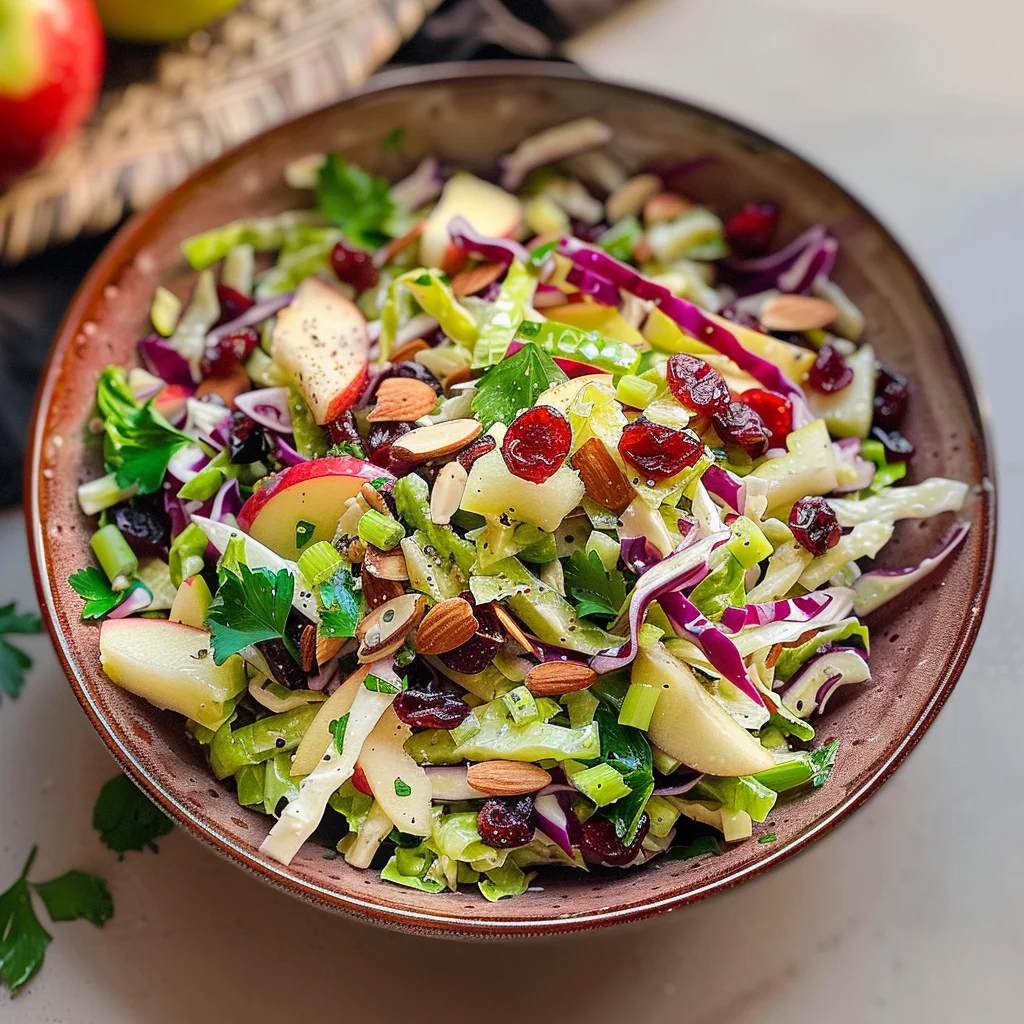 Apple Cranberry Coleslaw Recipe