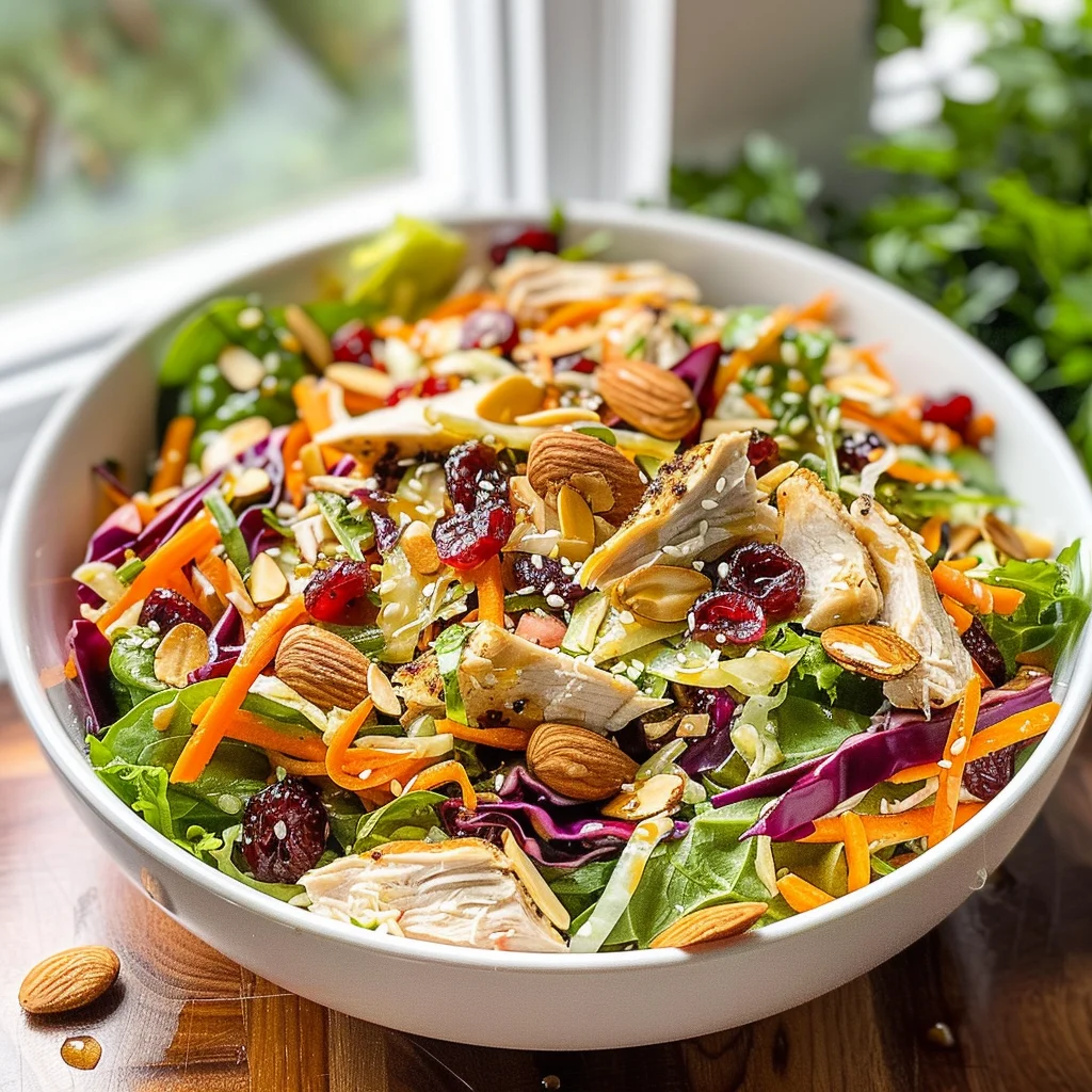 Asian Chicken Cranberry Salad