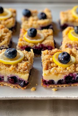 Blueberry Lemon Pie Bars