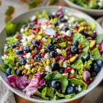Blueberry Pistachio Spring Salad