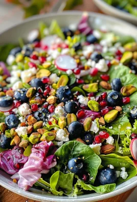 Blueberry Pistachio Spring Salad