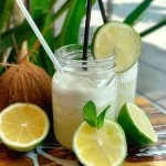 Brazilian Lemonade with Coconut