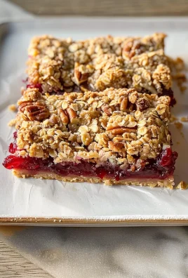 Cranberry Sauce Oat Bars