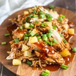 Crockpot Pineapple BBQ Chicken