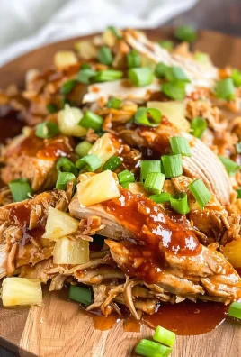 Crockpot Pineapple BBQ Chicken