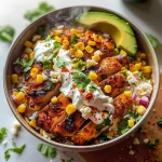 Delicious Street Corn Chicken Rice Bowl Recipe