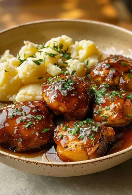 Honey Bbq Chicken & Creamy Garlic Parmesan Potatoes