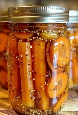 Hot Honey Pickled Carrots: A Sweet and Spicy Delight!
