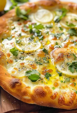 Lemon Pizza with Fresh Herbs