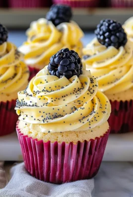 Lemon Poppy Seed Cupcakes