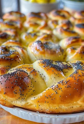 Lemon Poppy Seed Pull-Apart Bread