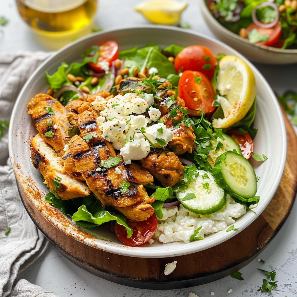 Low Carb Chicken Shawarma Bowls