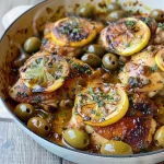 Mediterranean Chicken with Lemons and Olives
