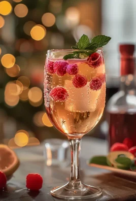 Raspberry Moscato Cocktail