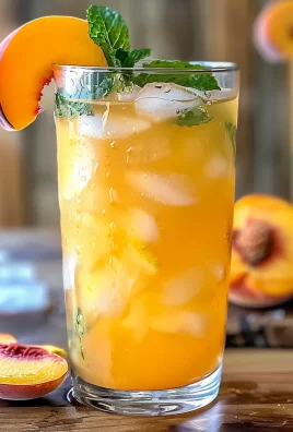 Refreshing Peach Lemonade