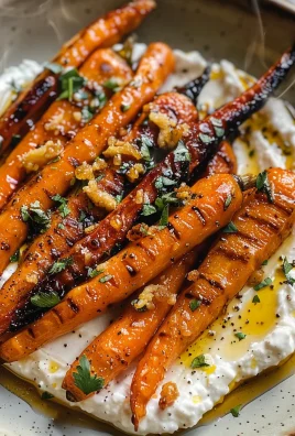 Roasted Carrots with Whipped Ricotta & Hot Honey