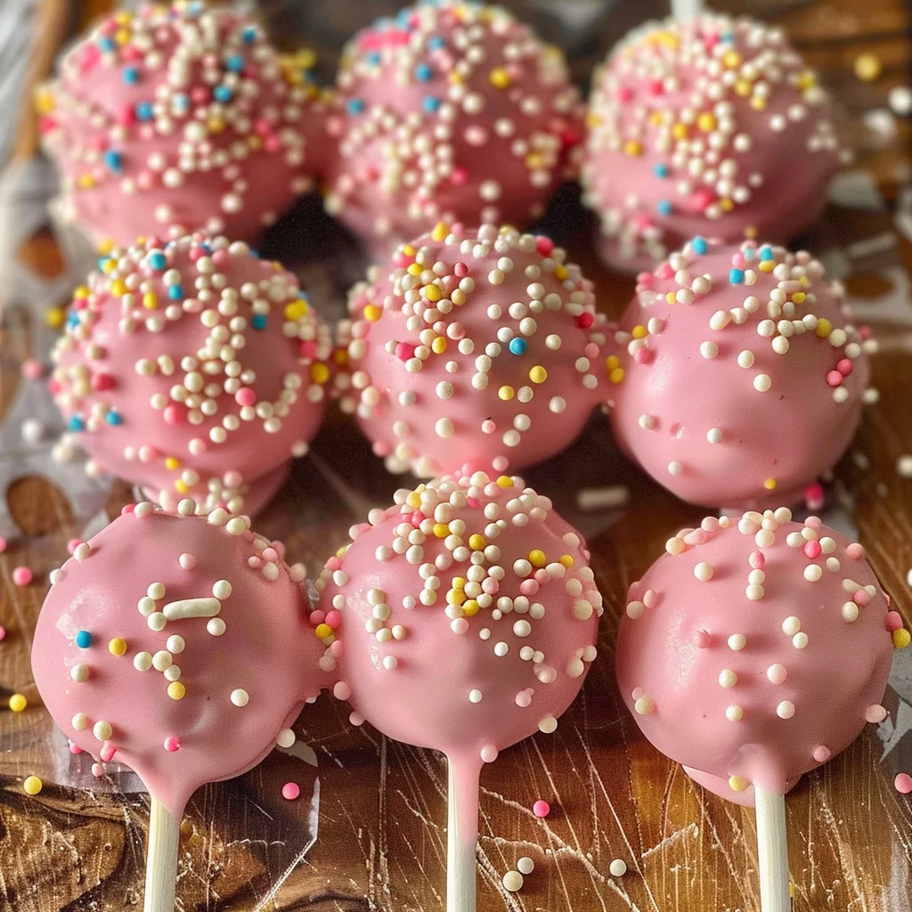 Starbucks Copycat Birthday Cake Pops
