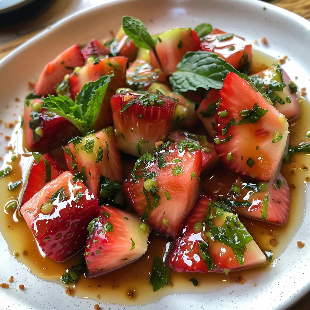 Strawberry Watermelon Salad with Honey-Lime Vinaigrette image 4