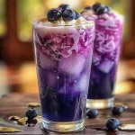 Sugar Free Blueberry Italian Cream Soda